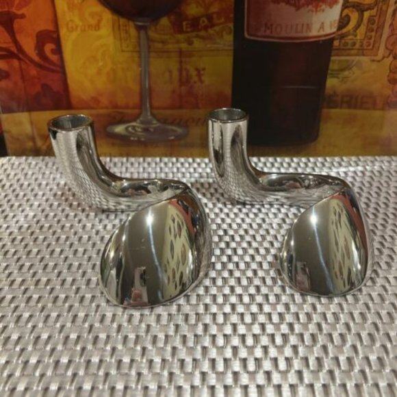 Jensen Accents Jensen Bloom Candle Holder Set Of 2